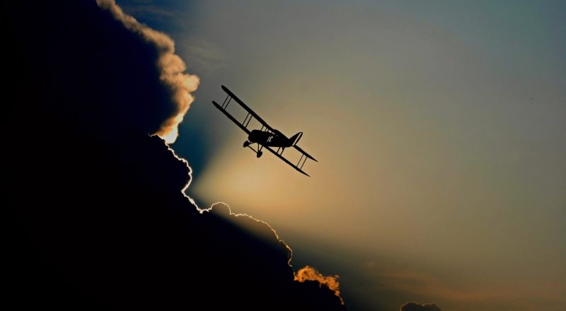 aircraft, double decker, biplane